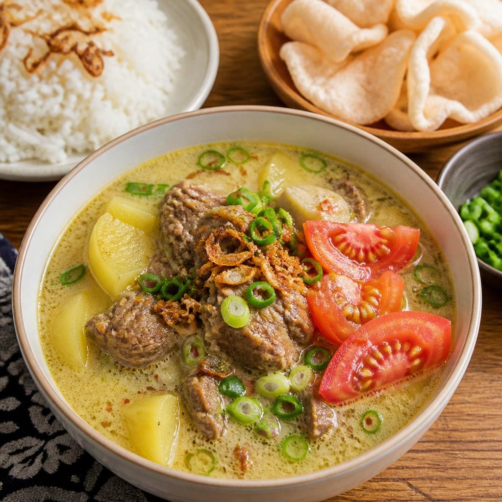 Soto Betawi dari Sate Khas Senayan